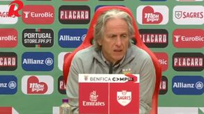 Jorge Jesus: «Tivemos dois contratempos»