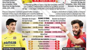 Final da Liga Europa à lupa: as estrelas de Villarreal e Manchester United e os números que contam