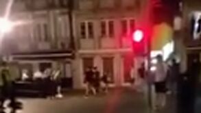Novas imagens mostram confrontos entre adeptos ingleses no Porto
