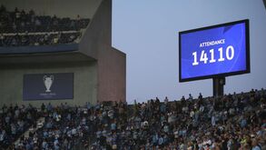14110: o número 'mágico' de adeptos presentes nas bancadas do Dragão