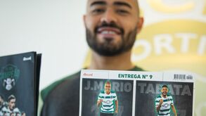 Caderneta entusiasma jogadores do Sporting: grátis a partir de hoje com o Record