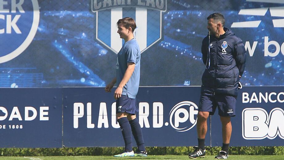 Como Sérgio Conceição controla o peso de Francisco: «Tens fome? Bebe água»
