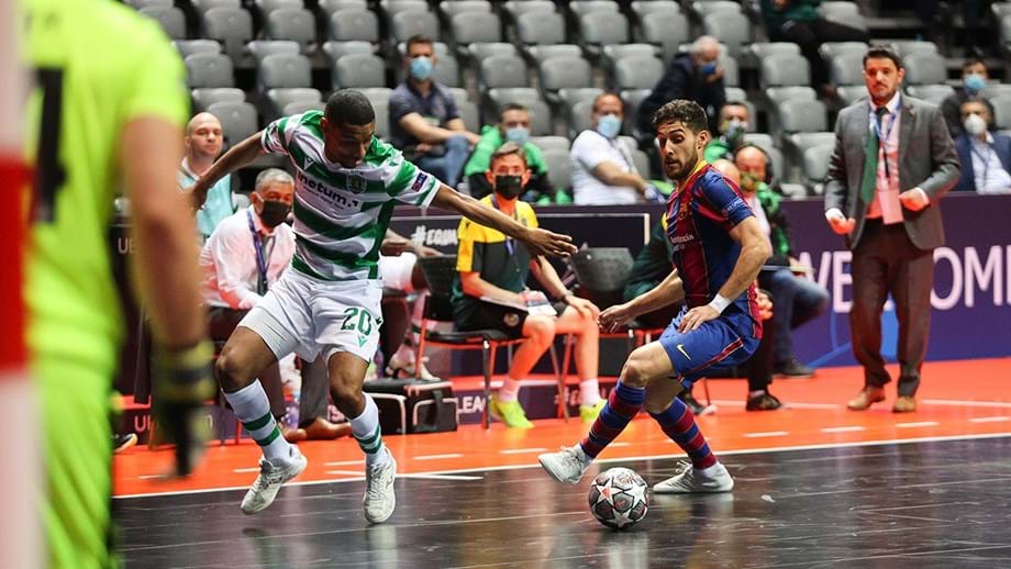Sporting entra num restrito lote de vencedores na Champions de futsal
