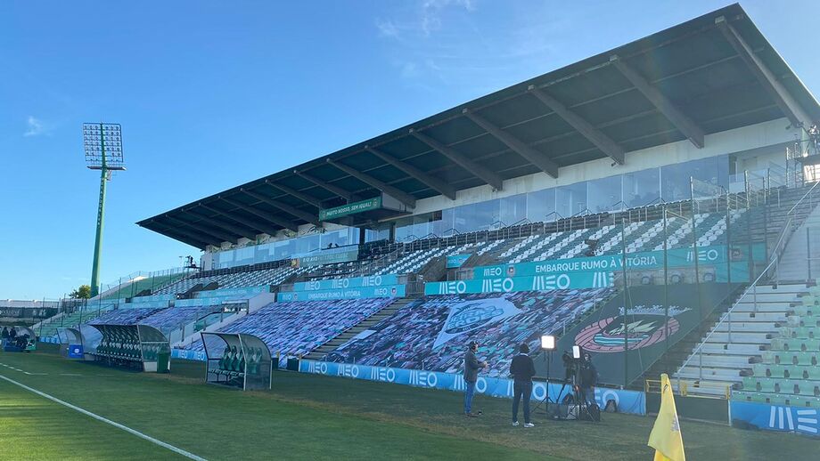 O onze do Sporting para o jogo com o Rio Ave