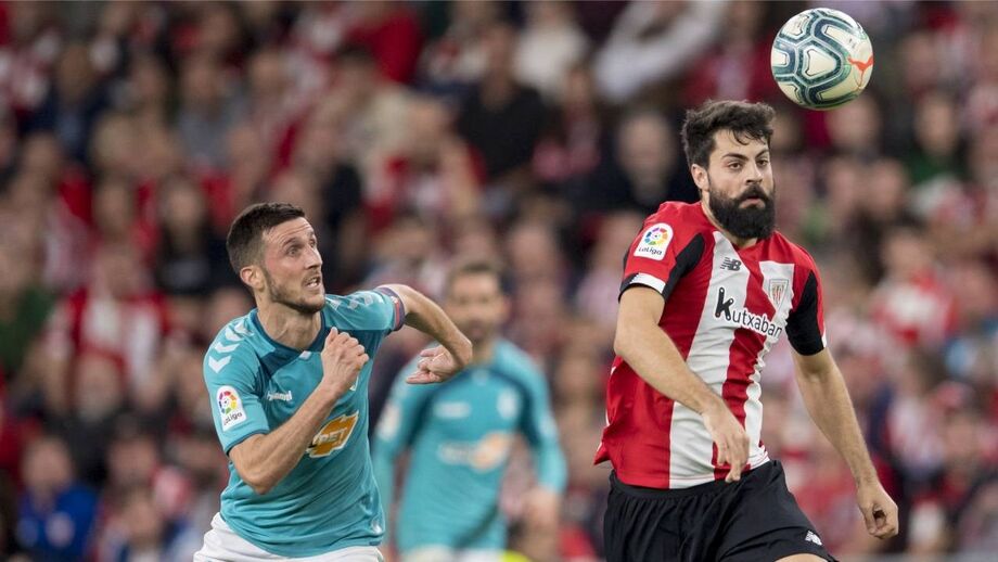 Athletic Bilbau-Osasuna: equipas separadas por cinco pontos