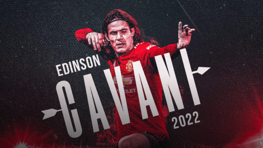 Old Trafford não é casa de repouso: Cavani tem contador de anos avariado e renova até 2022