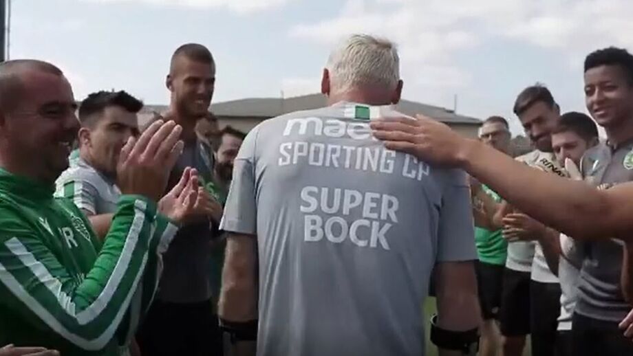 «Este também foi por ti»: Sporting recorda palavras de Mathieu e dedica título ao francês
