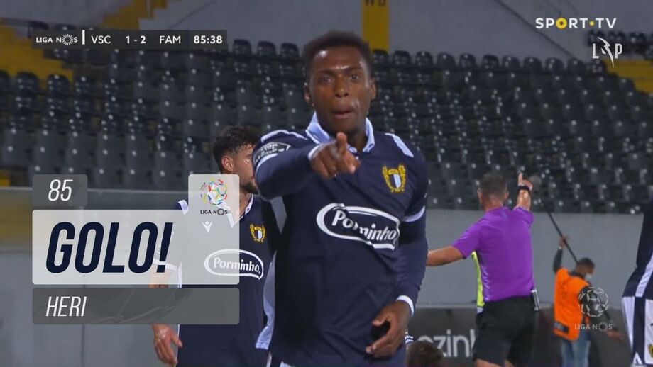 O golaço de Heriberto Tavares que garantiu a vitória e permanência do Famalicão em Guimarães