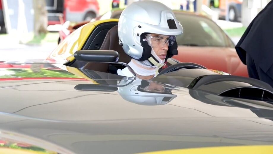 CR7 guiou Ferrari Monza SP1: falta confirmar novo tesouro na coleção