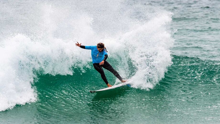 Final portuguesa na prova feminina do Caparica Surf Fest