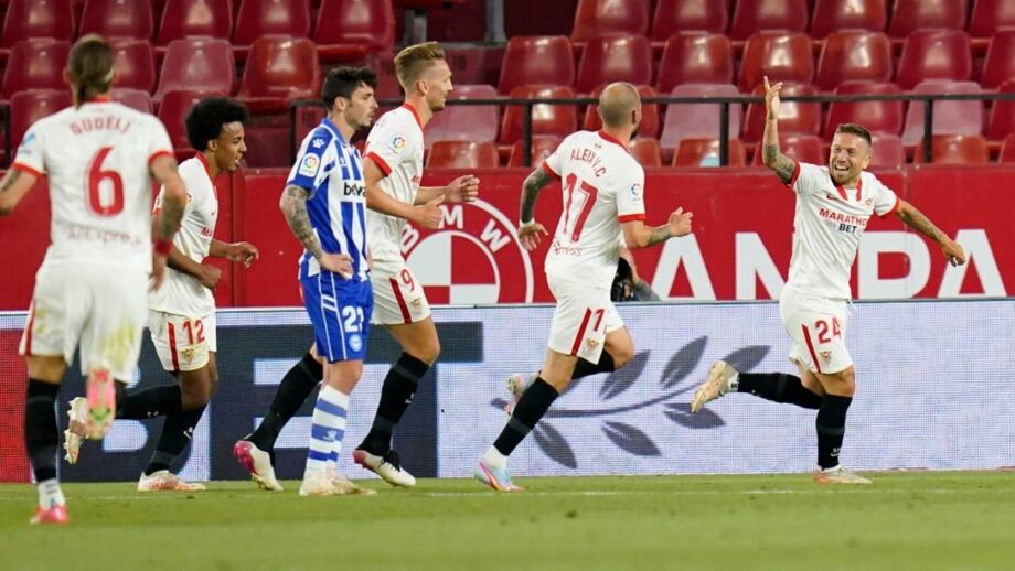 Sevilha bate Alavés no fecho da Liga espanhola