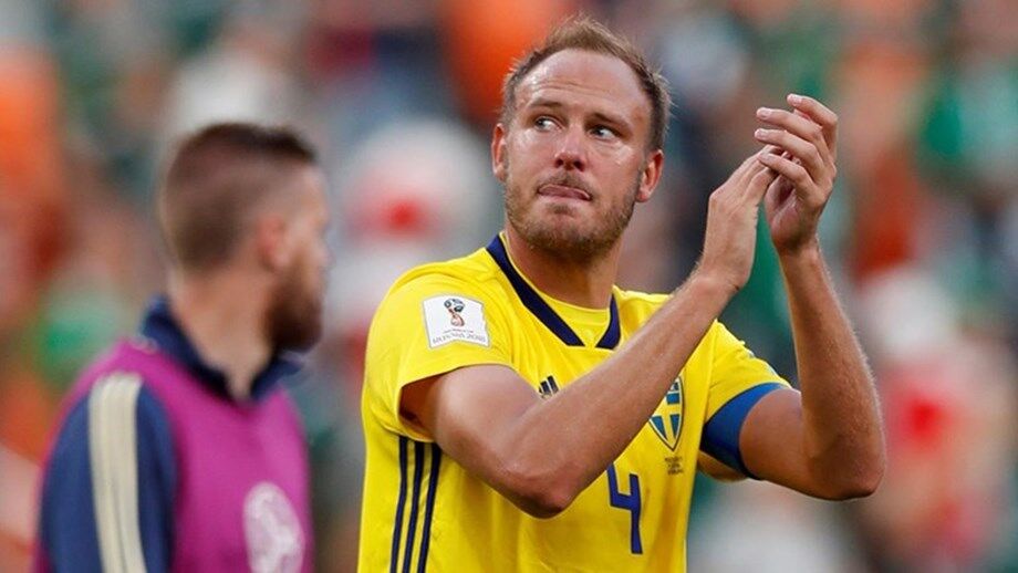 Andreas Granqvist convocado pela Suécia para o Euro'2020 apesar de estar lesionado