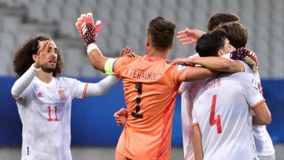 Bis de Puado coloca Espanha nas meias-finais do Europeu sub-21 e na rota de Portugal
