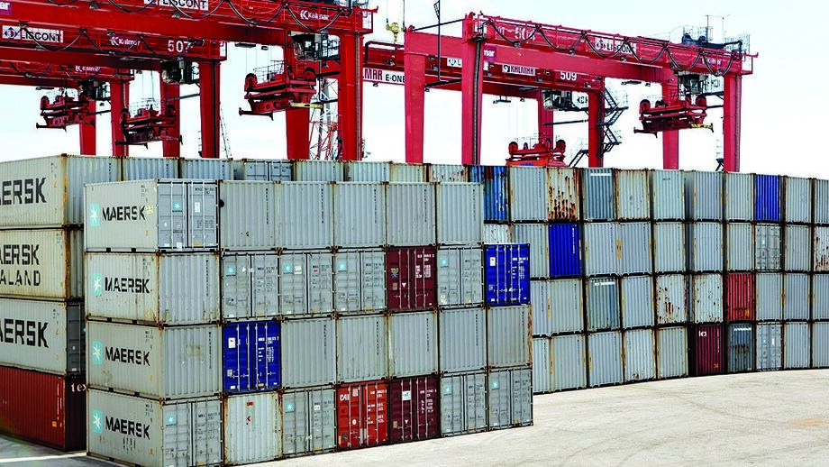 exportaçoes, contentores