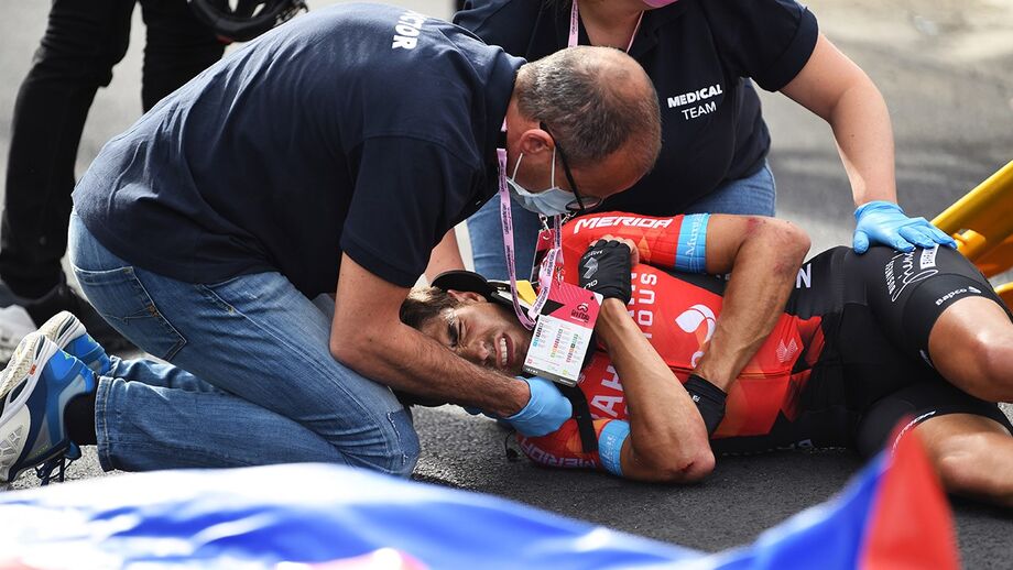 Coro de críticas após violenta queda de Landa: «Isto tem de acabar!»