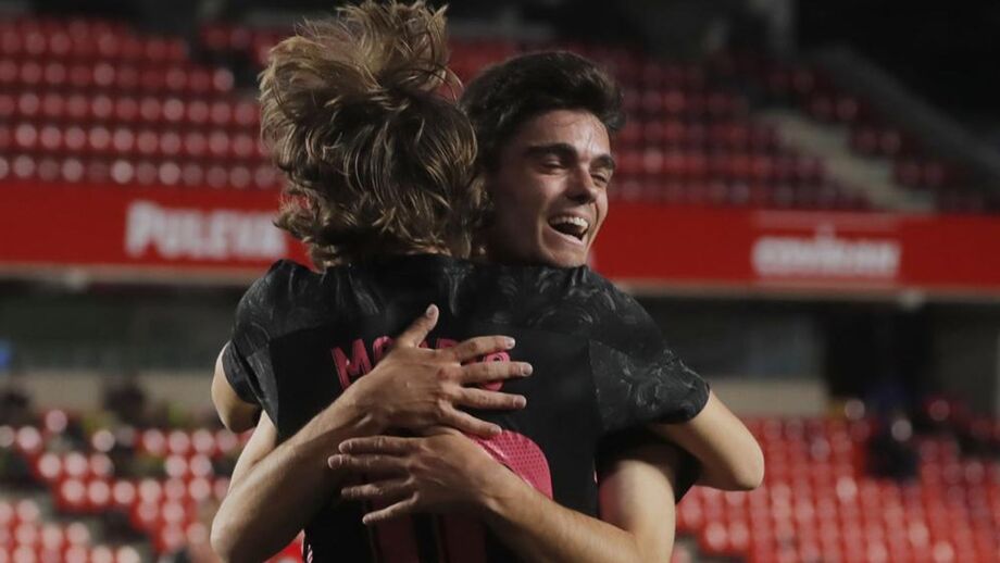 Miguel Gutiérrez serviu Modric para o primeiro golo da noite