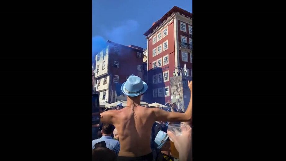 Horas antes da final da Liga dos Campeões, no Estádio do Dragão, frente ao Chelsea