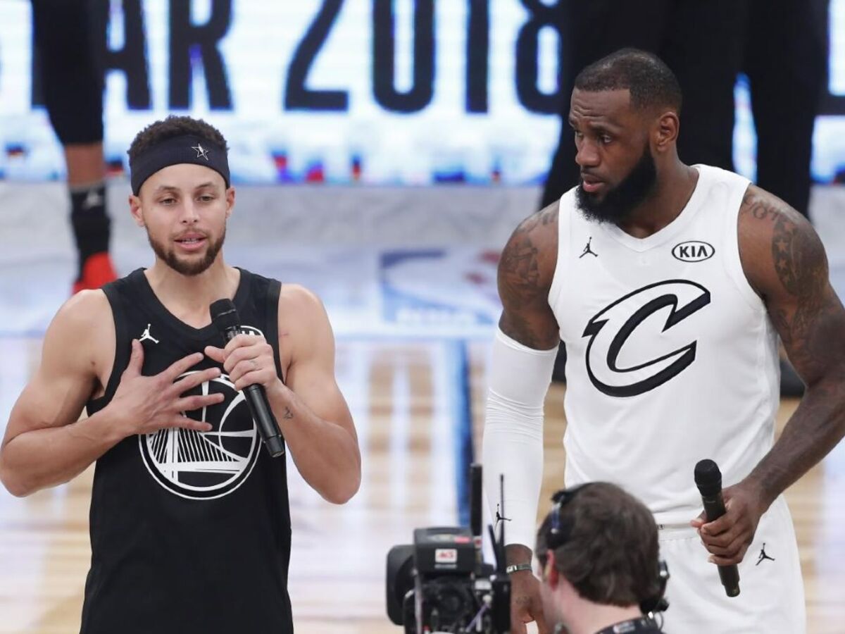 Stephen Curry deixa LeBron James de fora do seu melhor time de