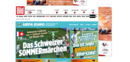 'Bild' - 'Continua o conto de fadas de verão suíço'