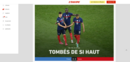 'L'Equipe' - 'Caíram lá do alto'