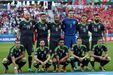 Já contra Portugal, nas 'meias', a foto perfeita pré-jogo de pouco valeu