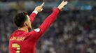 O golo de Cristiano Ronaldo que deu vantagem a Portugal diante da França
