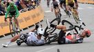 As quedas que atrasaram Roglic e impediram Sagan e Ewan de discutir a vitória na 3ª etapa do Tour
