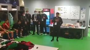 O discurso de Rui Jorge no balneário que deixa os italianos rendidos