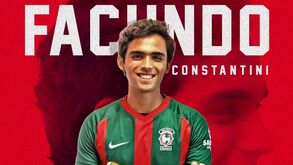 Facundo Costantini é reforço do Marítimo
