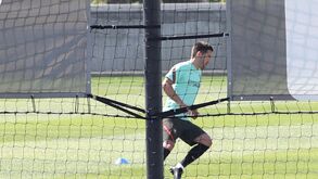João Moutinho integrado no último treino antes do teste contra Espanha
