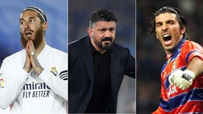 Mercado: Real confirma adeus de Sergio Ramos, Gattuso perto da saída ao fim de... 20 dias e Buffon volta ao clube onde começou