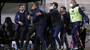 Sérgio Conceição e Paulo Sérgio suspensos após incidente em Portimão