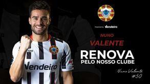 Varzim acerta renovação com Nuno Valente