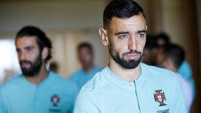 Bruno Fernandes já treina com a Seleção e João Moutinho com boas notícias