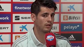Morata sobre Cristiano Ronaldo: «É um tipo super-culto, falamos de tudo menos de futebol»