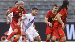 Bélgica empata em casa a um golo com a Grécia a caminho do Euro'2020