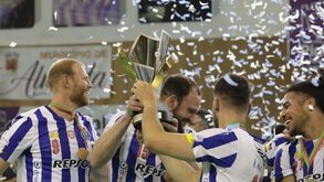 A festa do FC Porto pela conquista da Taça de Portugal de andebol