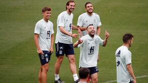 Testes PCR realizados à seleção espanhola deram todos negativo