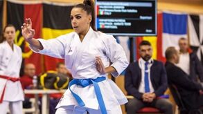 Patrícia Esparteiro no trio português que falhou qualificação no karaté