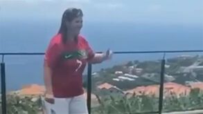 A dança viral da mãe de Cristiano Ronaldo de apoio à seleção