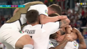 Immobile fez assim o segundo golo da Itália diante da Turquia