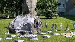 O memorial de homenagem a Neno em Guimarães