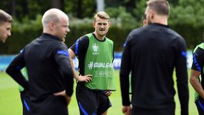 De Ligt fora das opções no jogo de estreia dos Países Baixos no Euro'2020