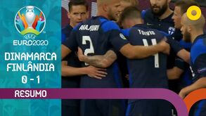 Um golo para a história num jogo marcado pelo susto de Eriksen: o resumo do Dinamarca-Finlândia