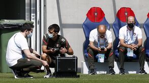 As imagens da Seleção já sem Cancelo: a preocupação nos rostos e o foco dos jogadores no treino