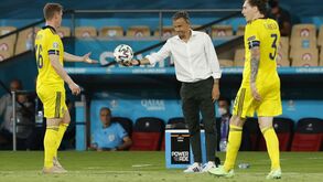 Luis Enrique visa estilo de jogo da Suécia: «Só quis defender»
