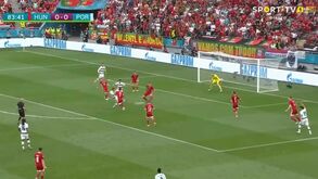 O golo 'à tabela' de Raphaël Guerreiro que colocou Portugal a vencer a Hungria
