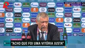 Fernando Santos: «Eles punham sempre dois ou três homens a defender o Cristiano Ronaldo»