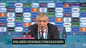 Fernando Santos explica por que Rafa foi a primeira substituição diante da Hungria