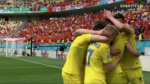 Yarmolenko apareceu no sítio certo e fez o 1-0 no Ucrânia-Macedónia do Norte 